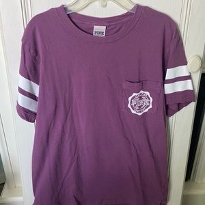 PINK Jersey-Style Shirt